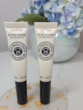 L'OCCITANE White Nail & Cuticle Oil Tubes